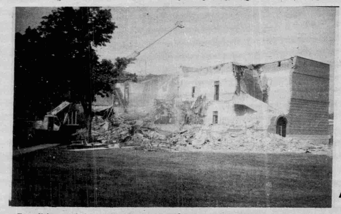 school demolished